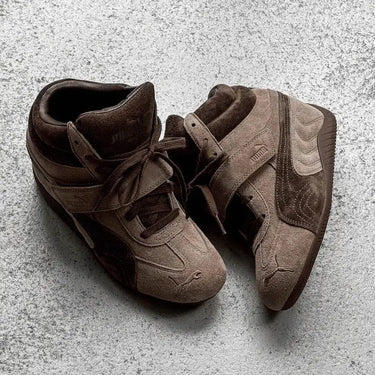 Puma Speedcat Wedge Totally Taupe Chocolate Next Step