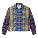 Vale Forever Splash Zone Cool Patchwork L/S Flannel Multicolor