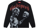 Godspeed Mankind vs AI L/S T-shirt Black Wash