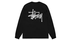 Stussy Basic L/S Tee Black