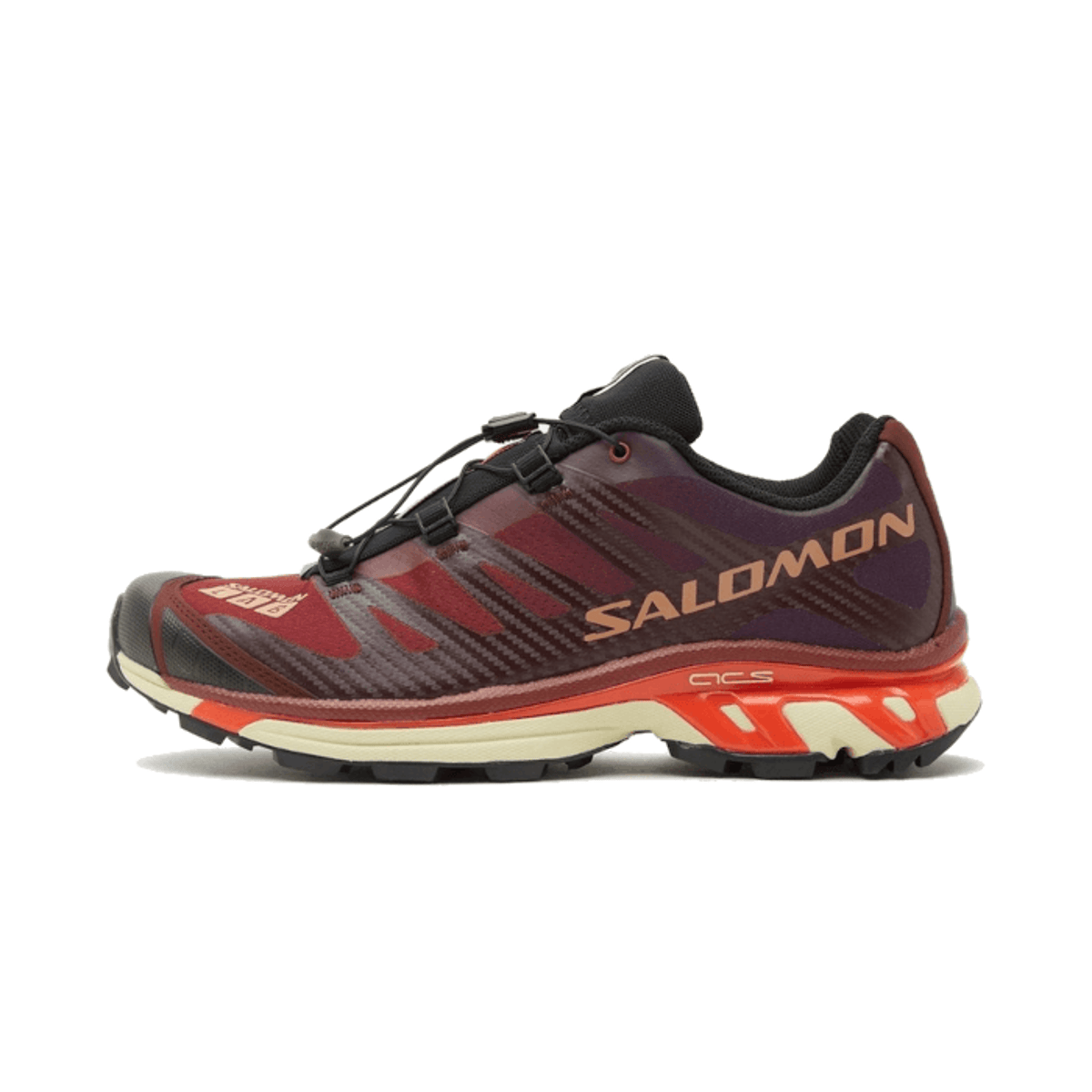 Salomon XT-4 Bitter Chocolate Mocha Mousse Fiery Red