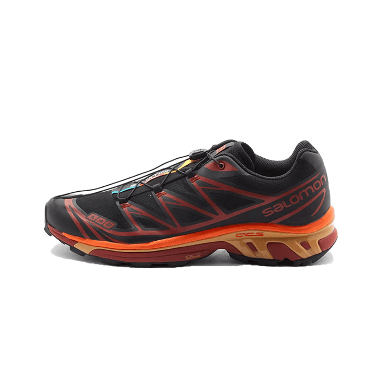 Salomon XT-6 Chocolate Plum Vibrant Orange