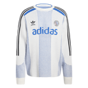 Adidas Blokecore Longsleeve Light Weight Pullover White Blue