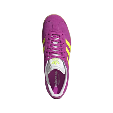 Adidas Gazelle Purple Burst Solar Yellow
