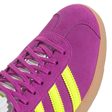 Adidas Gazelle Purple Burst Solar Yellow