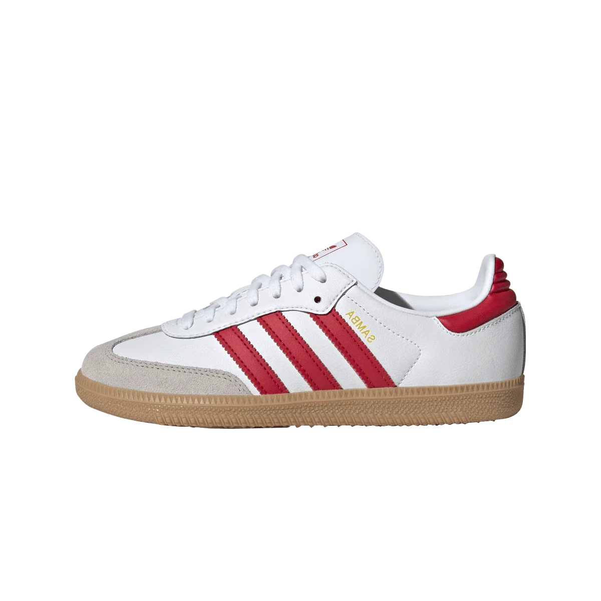 Adidas Samba OG Cloud White Better Scarlet Gum