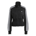 Adidas Smocked Firebird Track Top Black
