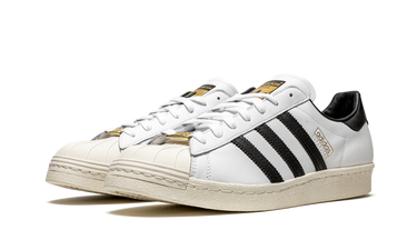 Adidas Superstar 80s Bape White Black