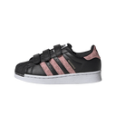 Adidas Superstar Comfort Closure Core Black Gold Metallic (PS)