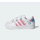 Adidas Superstar II Comfort Closure Disney White Light Pink Aquamarine (PS)