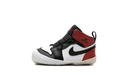 Air Jordan 1 Crib Bootie Black Toe Reimagined (I)
