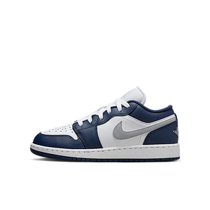 Air Jordan 1 Low Midnight Navy Wolf Grey