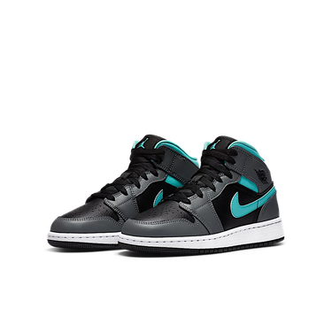 Air Jordan 1 Mid Grey Aqua