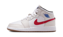 Air Jordan 1 Mid Phantom Game Royal White