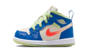 Air Jordan 1 Mid SE Game Royal Barely Volt Infrared (TD)