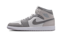 Air Jordan 1 Mid SE White Phantom Sail Light Smoke Grey