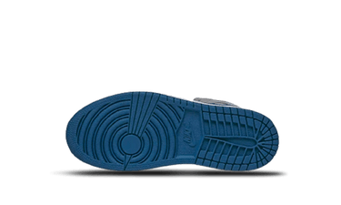 Air Jordan 1 Mid True Blue Cement (PS)