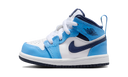 Air Jordan 1 Mid University Blue Midnight Navy (TD)