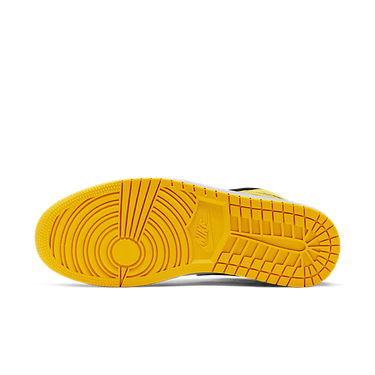 Air Jordan 1 Mid Yellow Toe Black