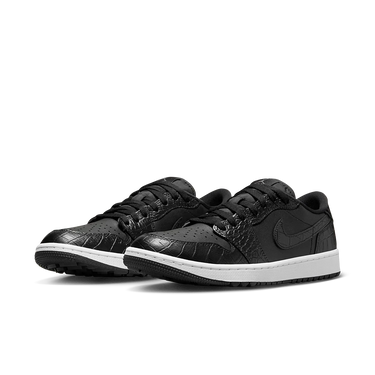 Air Jordan 1 Retro Low Golf Black Croc