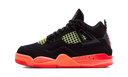 Air Jordan 4 Retro Black Infrared Barely Volt (PS)