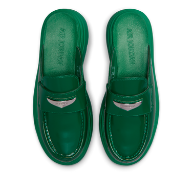 Air Jordan Mule Malachite Metallic Silver