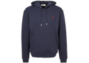 Ami Paris Hood Sweatshirt Navy