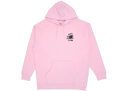 Anti Social Social Club Bat Emoji Hoodie Pink