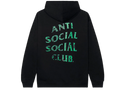 Anti Social Social Club Glitch Hoodie Black