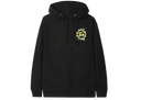 Anti Social Social Club x Fragment Yellow Bolt Hoodie (FW19) Black
