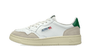 Autry Medalist Leather Low White Amazon Beige