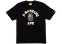 BAPE College T-Shirt Black