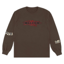 Cactus Jack by Travis Scott Reverse Jack Long-Sleeve T-Shirt Brown