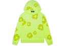Denim Tears Mono Cotton Wreath Hoodie Neon Green