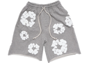 Denim Tears The Cotton Wreath Shorts Grey