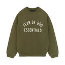 Fear of God Essentials Fleece Crewneck Military