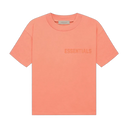 Fear of God Essentials T-shirt FW22 Coral Red (Oversized)