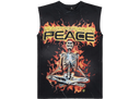 Hellstar Inner Peace Skeleton Sleeveless T-shirt Black