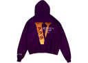 Juice Wrld x Vlone Legends Never Die Hoodie Purple