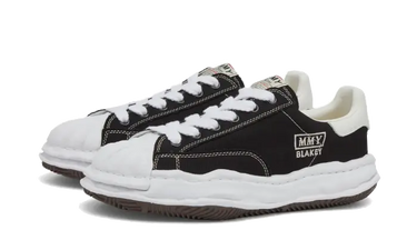 Maison Mihara Yasuhiro Blakey OG Sole Canvas Low Black White