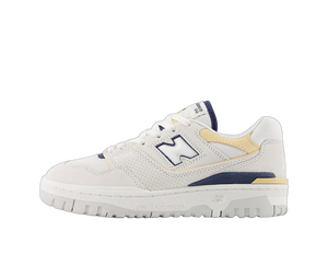 New Balance 550 Sea Salt Navy Raw Sugar