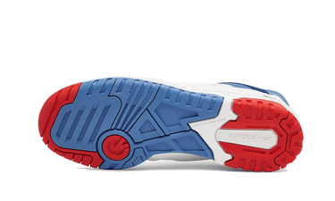 New Balance 550 White True Red Atlantic Blue