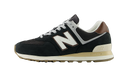 New Balance 574 Brown Dark Silver Metallic