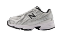 New Balance 740 Bungee Lace Silver Metallic Black (TD)