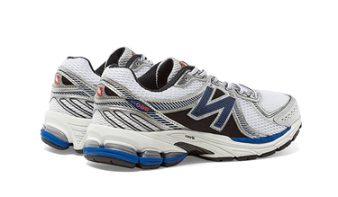 New Balance 860v2 White Team Royal Silver