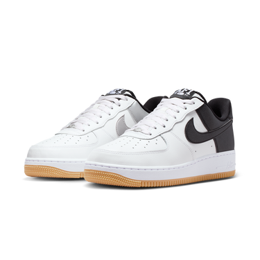Nike Air Force 1 Low '07 LV8 White Black Metallic Silver