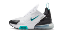 Nike Air Max 270 Premium White Black Metallic Silver