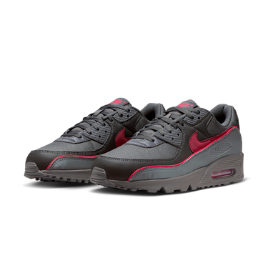 Nike Air Max 90 Premium Iron Grey University Red