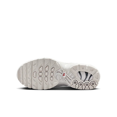 Nike Air Max Plus Light Iron Ore Gym Red Smoke Grey Metallic Silver