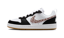 Nike Court Borough Low Black White Leopard Swoosh
